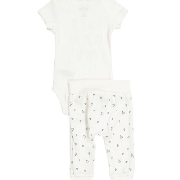 RAE DUNN Newborn 2pc Got It From My Mama Bodysuit Set 0 - 3 month - Picture 2 of 3